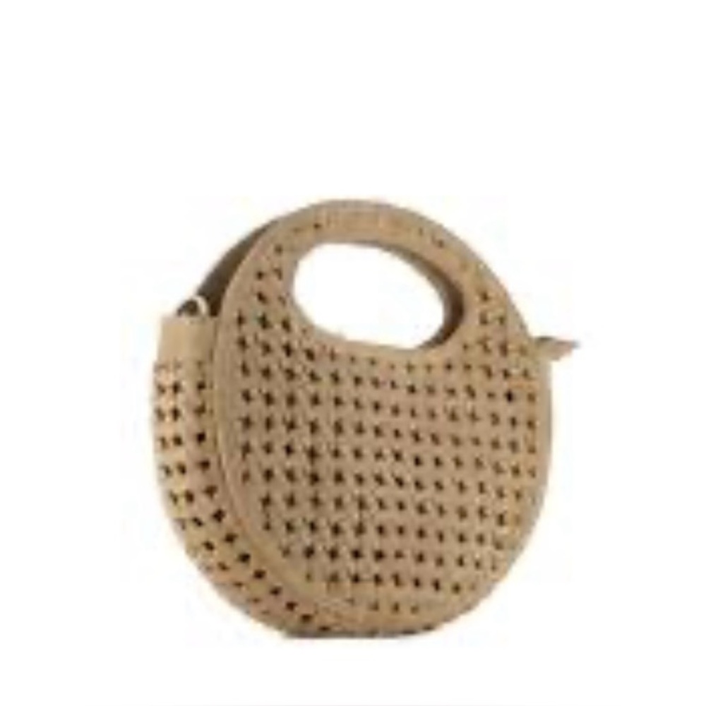 Bembien Kora clutch bag in beige/tan